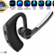 Wireless Bluetooth Headset With Noise Cancelling Mic Ideal Earpiece For Truck Drivers Call Centers 0