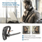 Wireless Bluetooth Headset With Noise Cancelling Mic Ideal Earpiece For Truck Drivers Call Centers 5