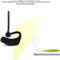 Wireless Bluetooth Headset With Noise Cancelling Mic Ideal Earpiece For Truck Drivers Call Centers 15