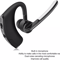 Wireless Bluetooth Headset With Noise Cancelling Mic Ideal Earpiece For Truck Drivers Call Centers 13