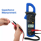 Digital Multimeter Tester AC DC Volt Ohm Amp Clamp Meter Auto Range Handheld With LCD Display Carr 3