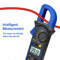 Digital Multimeter Tester AC DC Volt Ohm Amp Clamp Meter Auto Range Handheld With LCD Display  Carr 4
