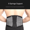 Lower Back Support Brace Lumbar Waist Belt Double Pull Design With Breathable Mesh For Men Women P 13