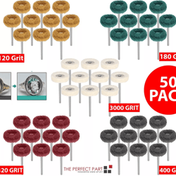 metal polishing buffing wheel & burr kit, rotary tool accessories for dremel, jewelry, rust removal & surface polish