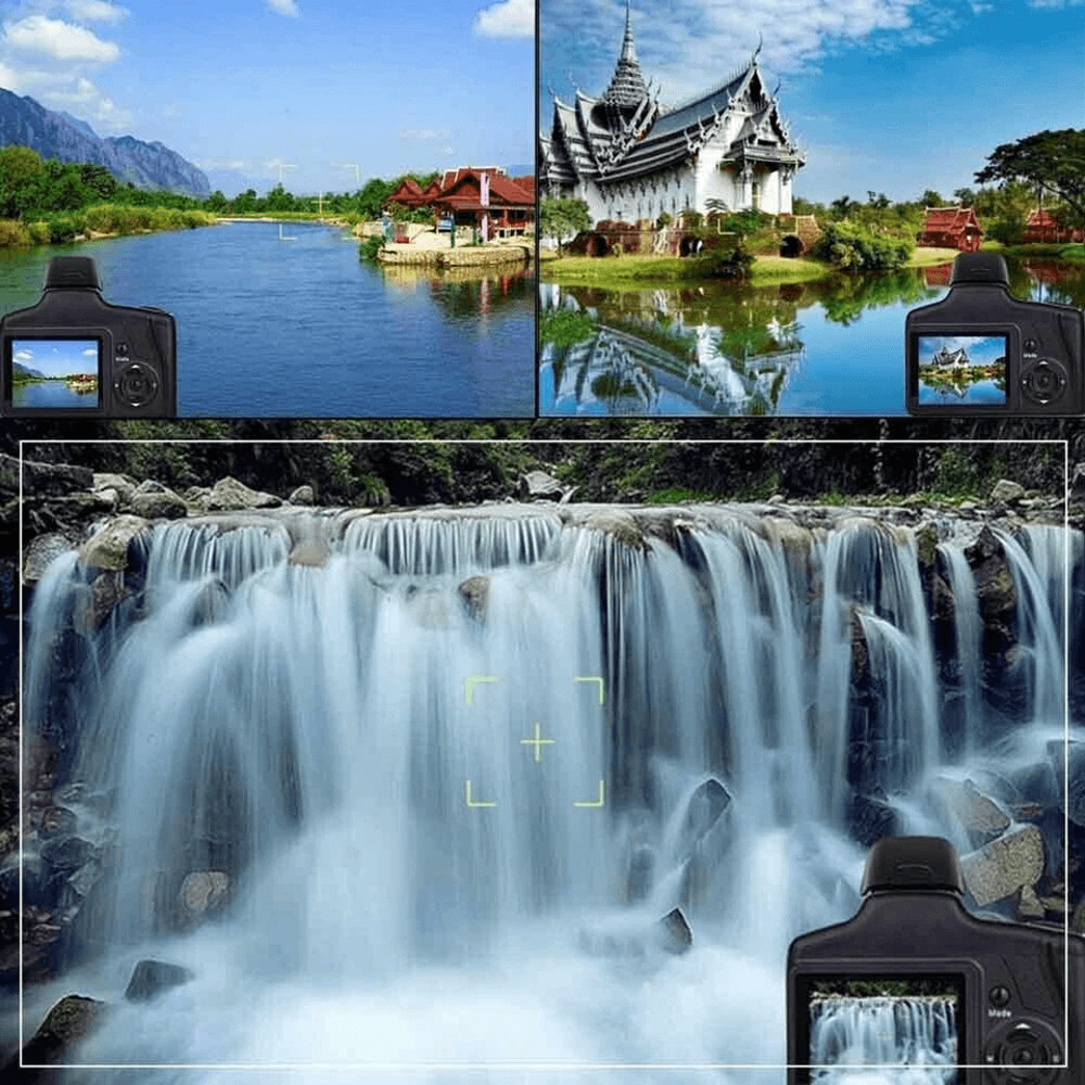 Digital Camera With TFT LCD Screen 16X Zoom HD Recording AntiShake Mic Lightweight Travel Camera 3