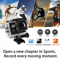 HD Action Sport Waterproof Camera 20MP Camcorder Video Recorder With LCD Diving Case Accessories 3
