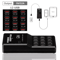 Multi Port USB Charging Station Hub USB Desktop Wall Charger Organizer For Phones Tablets Smart Dev 1