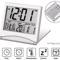 Digital Travel Alarm Clock Compact Foldable LCD Clock With Temperature Display Timer For Desk Home 0