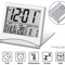 Digital Travel Alarm Clock Compact Foldable LCD Clock With Temperature Display Timer For Desk Home 0