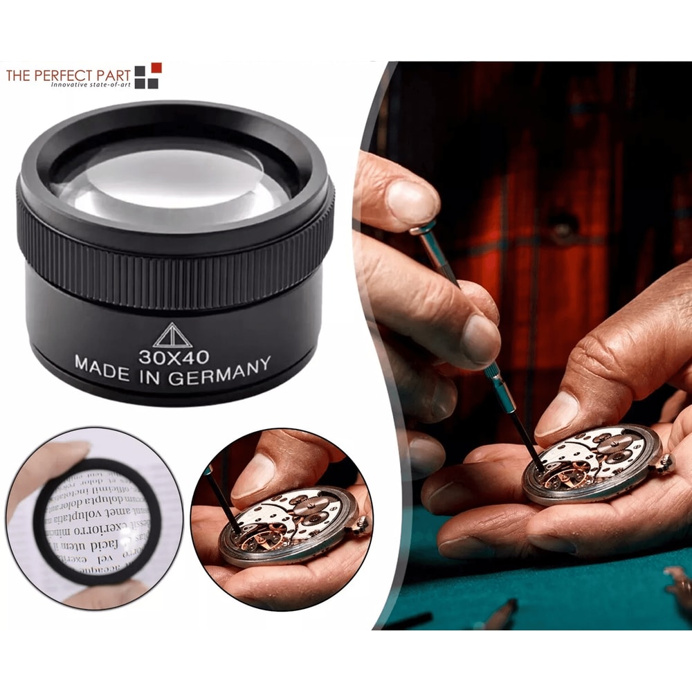 Optical Magnifier Jewelry Watch Repair Tool Magnifying Glass Eye Loupes Loop With Clear Lens For Pr 0