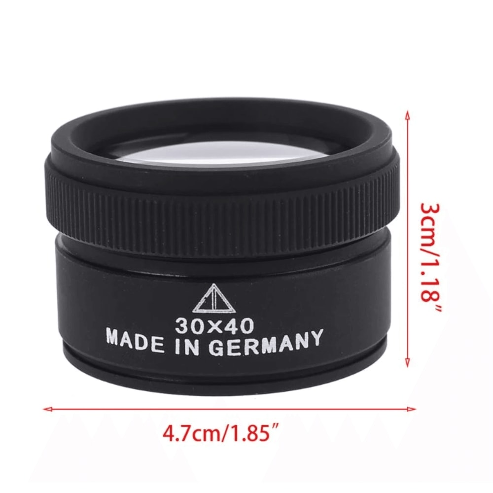 Optical Magnifier Jewelry Watch Repair Tool Magnifying Glass Eye Loupes Loop With Clear Lens For Pr 15