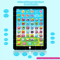 2024 NEW Educational Learning Toys For Kids Toddlers Interactive Touch Sound Learning Tablet For B 2