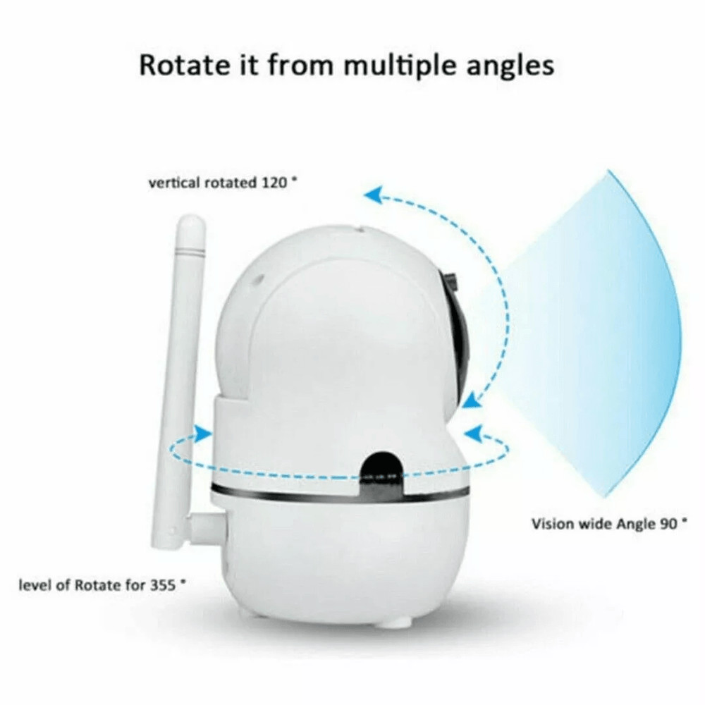 1080P WiFi Wireless Indoor Home Security Camera Night Vision Baby Pet Monitor With TwoWay Audio Mot 10