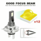 9005 9006 LED Headlights Kit Combo Bulbs 8000K High Low Beam Super White Bright 300 Brighter Plug 9