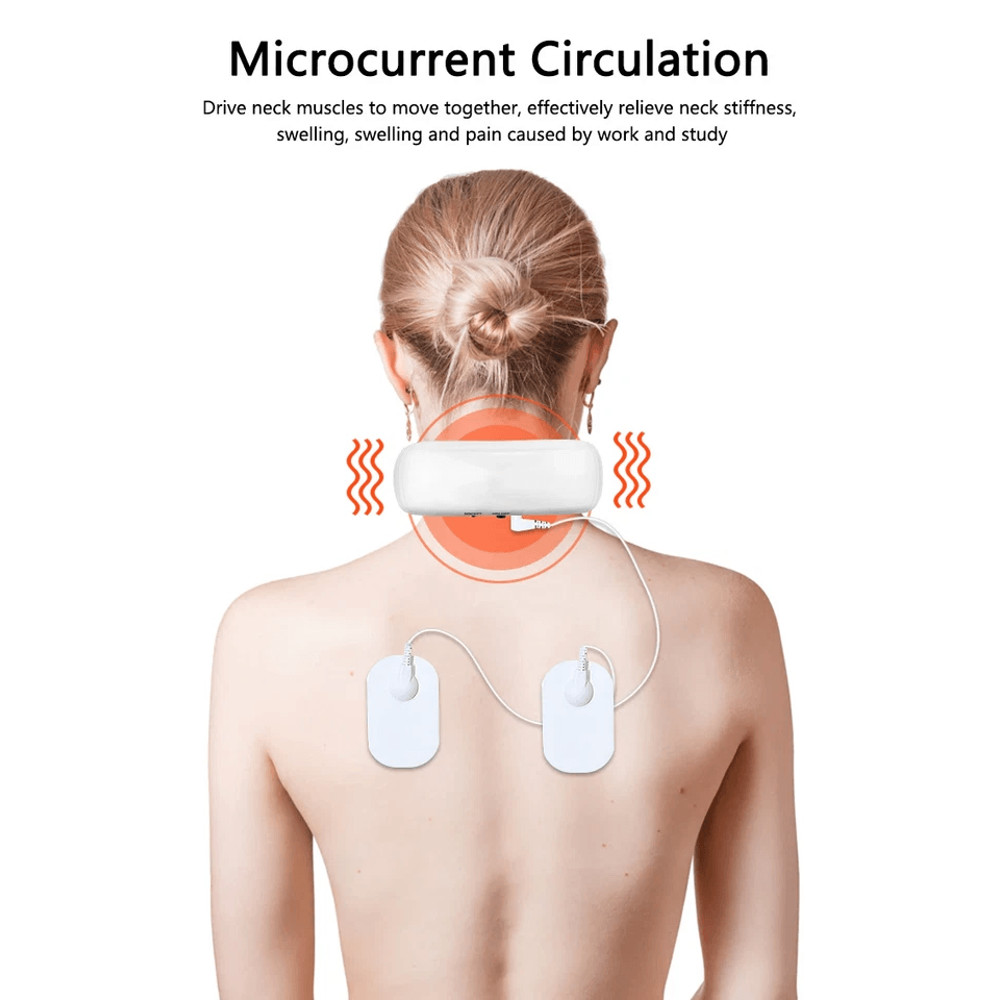 Electric Cervical Pulse Neck Massager Smart Muscle Relax Massage Device With Magnetic Therapy 8 Mo 5