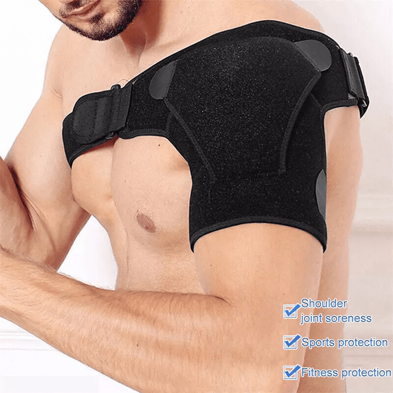 Shoulder Support Brace With Compression Sleeve For Torn Rotator Cuff Frozen Shoulder AC Joint Pain 12