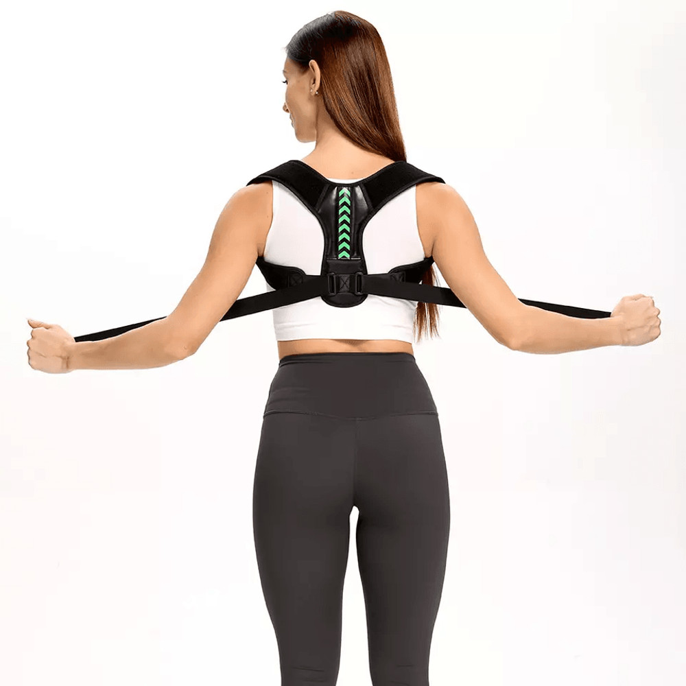 Back Support Posture Corrector Brace With Adjustable Shoulder Strap Relieves Back Pain And Improves 12