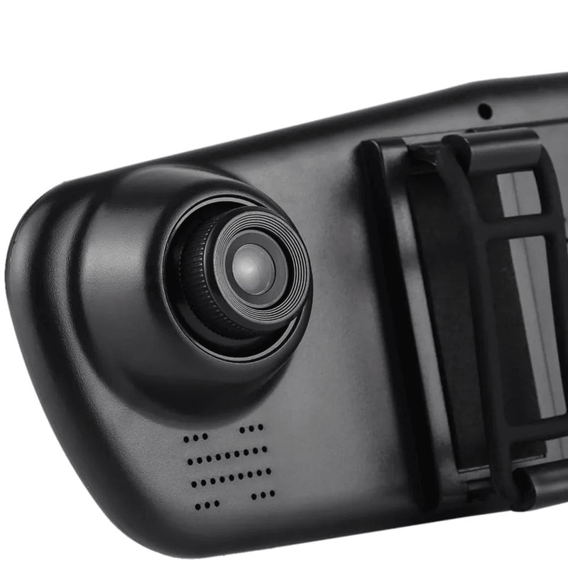 HD Rearview Mirror Car DVR Dual Dash Cam Camera Front And Rear Video Recorder With Backup Cam Park 13