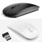 USB Wireless Optical Mouse Silent Click Mice For Apple Mac MacBook Pro Air And PC Ergonomic TravelF 4