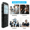 Compact Dictaphone Audio MP3 Sound Mini Recorder Player VoiceActivated Lecture Digital Voice Record 1