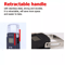 Digital Hanging Luggage Scale Portable LCD Electronic Travel Scale With Rotating Hook Backlight Hi 7