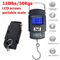 Digital Hanging Luggage Scale Portable LCD Electronic Travel Scale With Rotating Hook Backlight Hi 6