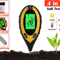 Professional LCD Digital Soil Tester PH Water Moisture Temperature Sunlight Sensor Ideal For Garden 0