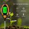 Professional LCD Digital Soil Tester PH Water Moisture Temperature Sunlight Sensor Ideal For Garden 2
