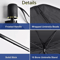 Car Windshield Sun Shade Foldable Umbrella Front Window Cover Visor UV Heat Protection For SUV Tru 18
