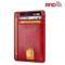 Mens Leather Slim Wallet RFID Blocking Credit Card Holder With ID Window Money Pocket 6