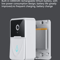 Wireless Security Smart WiFi Doorbell With Intercom Video Camera 2Way Audio Chime Door Ring Bell F