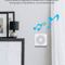 Wireless Security Smart WiFi Doorbell With Intercom Video Camera 2Way Audio Chime Door Ring Bell F