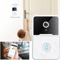Wireless Security Smart WiFi Doorbell With Intercom Video Camera 2Way Audio Chime Door Ring Bell F