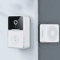 Wireless Security Smart WiFi Doorbell With Intercom Video Camera 2Way Audio Chime Door Ring Bell F