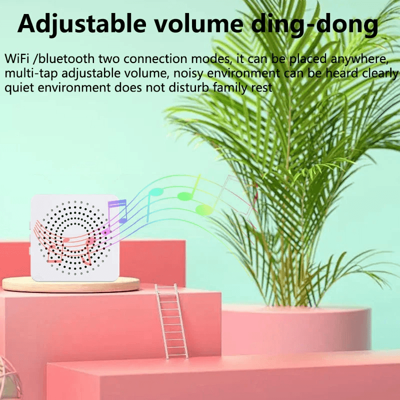 Wireless Security Smart WiFi Doorbell With Intercom Video Camera 2Way Audio Chime Door Ring Bell F