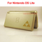 Replacement Housing For Nintendo DS Lite Glass Lens Shell Gold Zelda Triforce Edition Full Button S 0