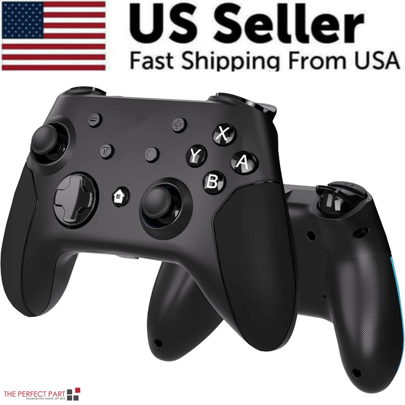 Pro Wireless Game Controller Gamepad Joystick Remote For Nintendo Switch Switch Lite With Turbo Dua 0