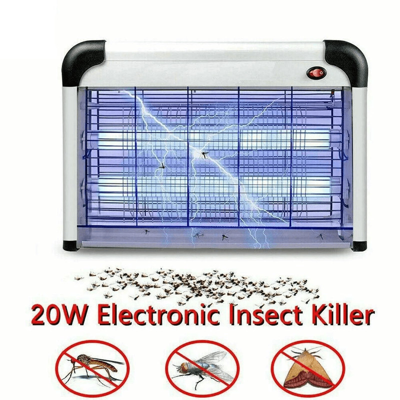 Indoor Electric Insect Killer Lamp Mosquito Zapper Fly Trap For Lawn Use 0