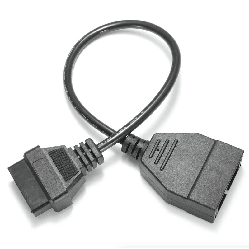 12 Pin OBD1 To 16 Pin OBD2 Adapter Cable For GM Vehicles  Diagnostic Scanner Convertor US Plug  Pla 3