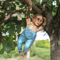 Realistic Monkey Chimp Hanging Rope Garden Ornament Outdoor Resin Statue Sculpture Decor For Trees 2