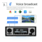Bluetooth Vintage Car FM Radio MP3 Player USB Classic Stereo Audio Receiver With AUX SD Slot Remote 4