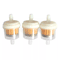 Universal Motor Inline Gas Oil Fuel Filter 5 Pack For Small Engine Fuel Line Hose Fits Mowers Go Ka 6