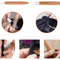 5Pcs DIY Crochet Needle Hook Set For Dreadlocks Bamboo Handle Hair Braiding Knitting Tool For Loc 4