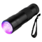 Portable UV Ultra Violet LED Inspection Lamp 9 LED Blacklight Torch For Fluorescent Ink Pet Stains 8