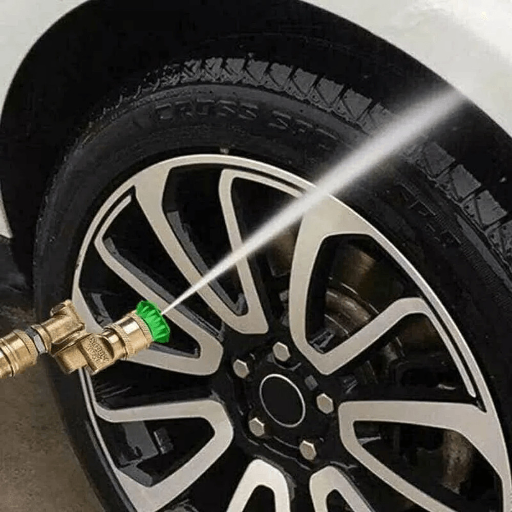 2X 5pcs Pressure Washer Spray Tips Nozzles Kit  High Power Quick Connect 14 Set For Car Roof And Ga 6