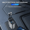 Retractable Car ChargerFast Charge With USBC  Lightning Cables 1