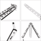Balisong Butterfly Trainer Knife Practice Tool Safe Metal Black Silver Flip Knife For Beginners Gi