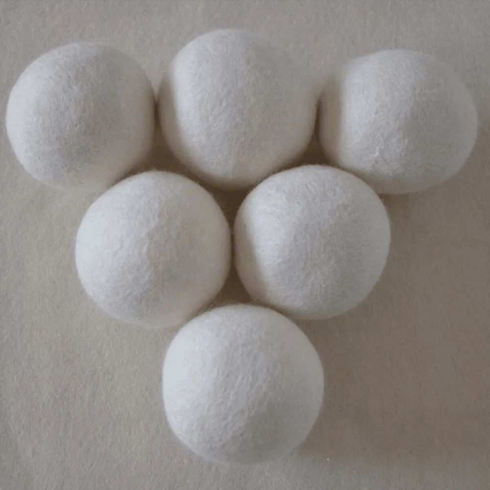 Wool Dryer Balls XL Organic Wool Natural Laundry Fabric Softener Reusable Hypoallergenic ChemicalF 5