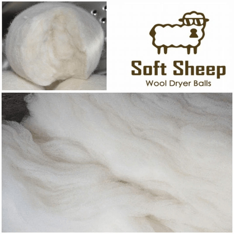 Wool Dryer Balls XL Organic Wool Natural Laundry Fabric Softener Reusable Hypoallergenic ChemicalF 9