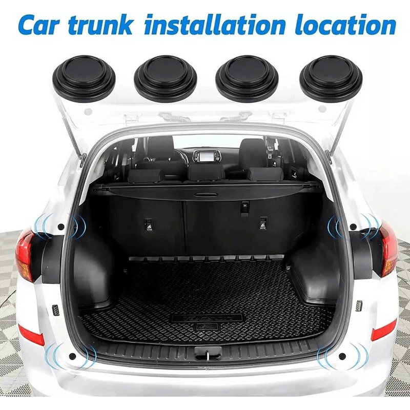 Universal Car Door AntiShock Absorbing Silicone Pad Auto Sound Dampening SilentGasket For Cars SUVs 1